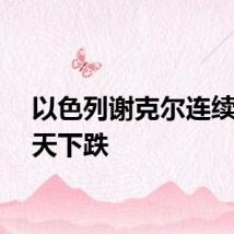 以色列谢克尔连续第五天下跌