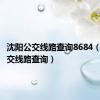 沈阳公交线路查询8684（沈阳公交线路查询）