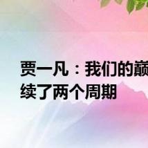 贾一凡：我们的巅峰持续了两个周期