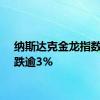 纳斯达克金龙指数盘初跌逾3%