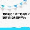 海鲜到港！浙江舟山梭子蟹产销渐旺 日投售量近千吨