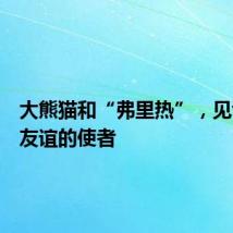 大熊猫和“弗里热”,见证中法友谊的使者