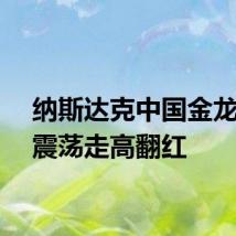 纳斯达克中国金龙指数震荡走高翻红