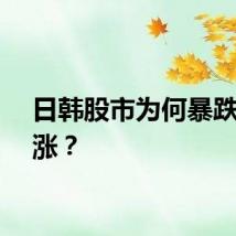 日韩股市为何暴跌又大涨？