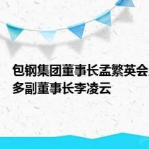 包钢集团董事长孟繁英会见多氟多副董事长李凌云