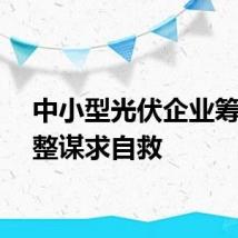 中小型光伏企业筹划重整谋求自救