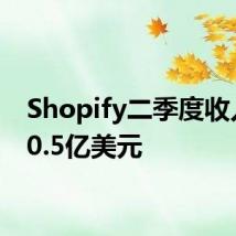 Shopify二季度收入为20.5亿美元
