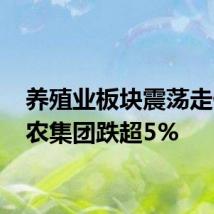 养殖业板块震荡走低 神农集团跌超5%