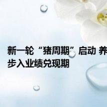 新一轮“猪周期”启动 养殖企业步入业绩兑现期