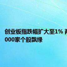 创业板指跌幅扩大至1% 两市超4000家个股飘绿