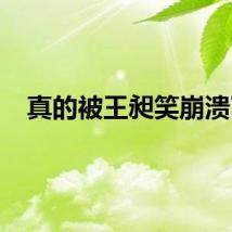 真的被王昶笑崩溃了