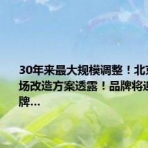 30年来最大规模调整!北京双安商场改造方案透露!品牌将迎来大洗牌…