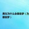 男生为什么会做春梦（为什么会做春梦）