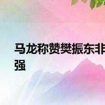 马龙称赞樊振东非常顽强