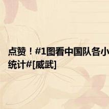 点赞！#1图看中国队各小项奖牌统计#[威武]