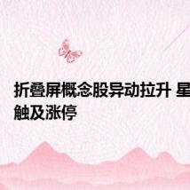 折叠屏概念股异动拉升 星星科技触及涨停