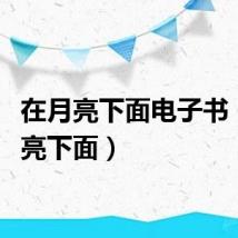 在月亮下面电子书（在月亮下面）