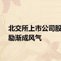 北交所上市公司股权激励渐成风气