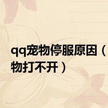 qq宠物停服原因(qq宠物打不开)