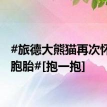 #旅德大熊猫再次怀上双胞胎#[抱一抱]