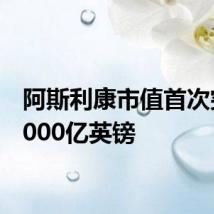 阿斯利康市值首次突破2000亿英镑