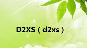 D2XS（d2xs）