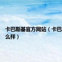 卡巴斯基官方网站（卡巴斯基怎么样）