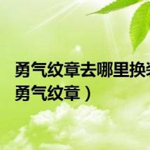 勇气纹章去哪里换装备（勇气纹章）