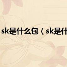sk是什么包（sk是什么）