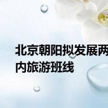 北京朝阳拟发展两条市内旅游班线