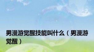 男漫游觉醒技能叫什么（男漫游觉醒）