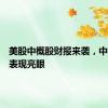 美股中概股财报来袭，中国资产表现亮眼