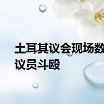 土耳其议会现场数十名议员斗殴