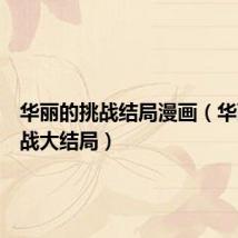 华丽的挑战结局漫画(华丽的挑战大结局)