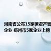 河南省公布15家碳资产管理示范企业 郑州市5家企业上榜