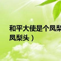 和平大使是个凤梨头（凤梨头）