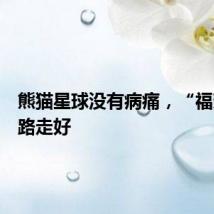 熊猫星球没有病痛,“福茹”一路走好