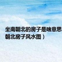坐南朝北的房子是啥意思(坐南朝北房子风水图)