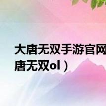 大唐无双手游官网（大唐无双ol）