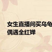 女生直播间买乌龟盲盒偶遇全红婵