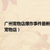 广州宠物店爆炸事件最新（广州宠物店）