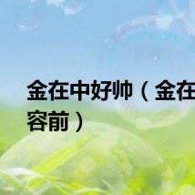 金在中好帅(金在中整容前)
