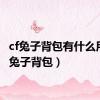 cf兔子背包有什么用（cf兔子背包）