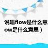 说唱flow是什么意思（flow是什么意思）