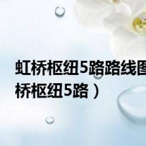 虹桥枢纽5路路线图(虹桥枢纽5路)