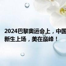 2024巴黎奥运会上,中国跳水队新生上场,美在巅峰!