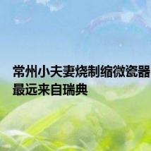 常州小夫妻烧制缩微瓷器,订单最远来自瑞典