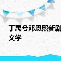 丁禹兮邓恩熙新剧替嫁文学