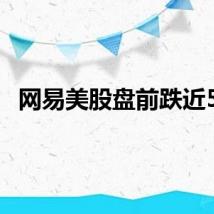 网易美股盘前跌近5%