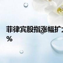 菲律宾股指涨幅扩大至1%